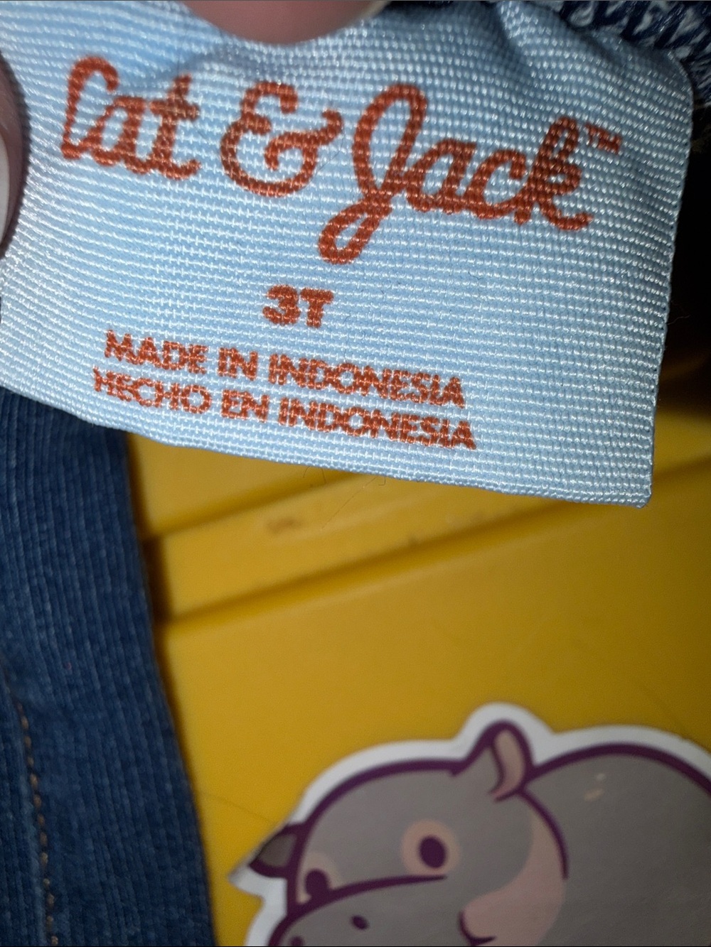 Cat & Jack Dark Blue Denim Leggings